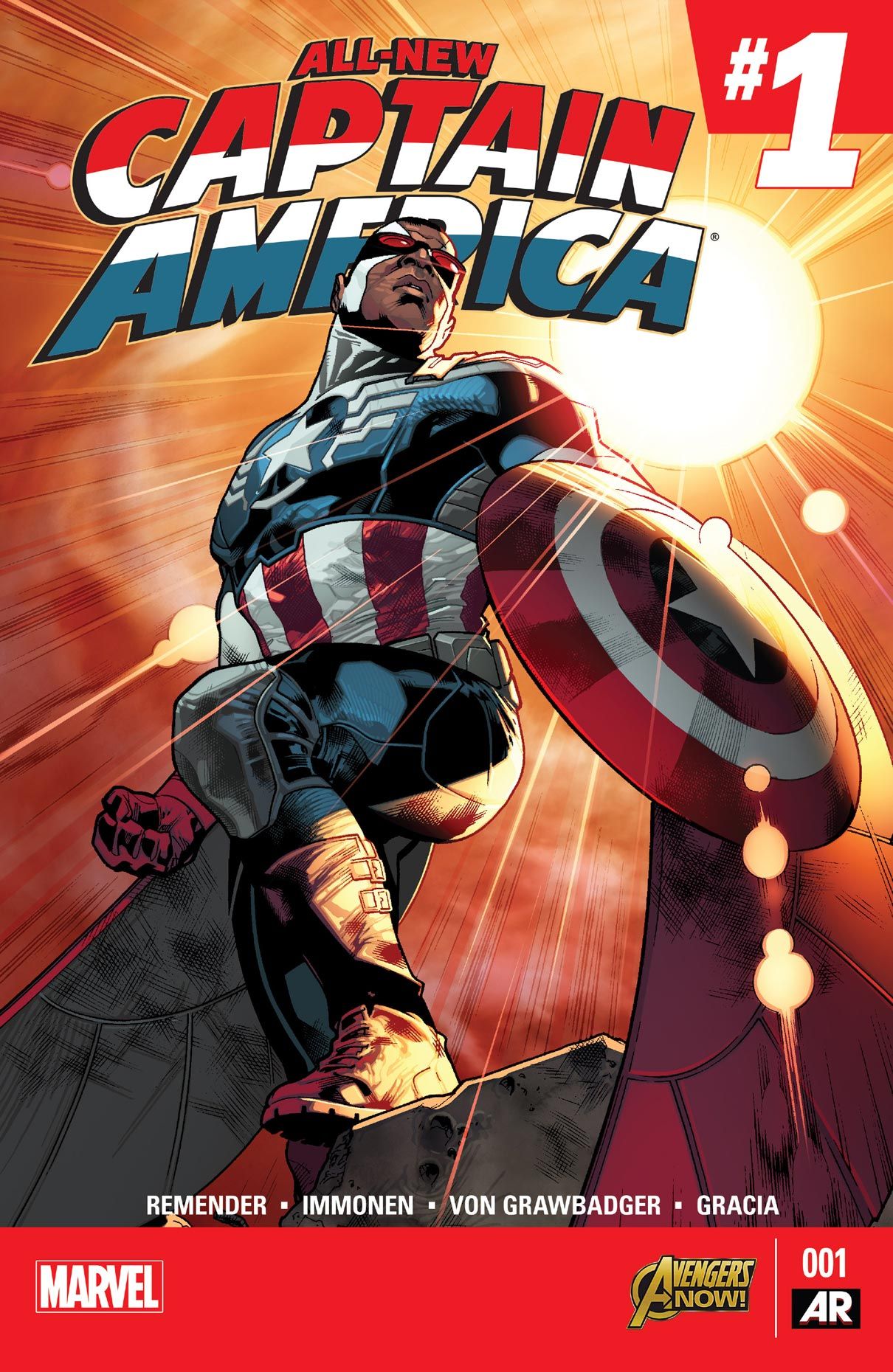 Bìa truyện All-New Captain America