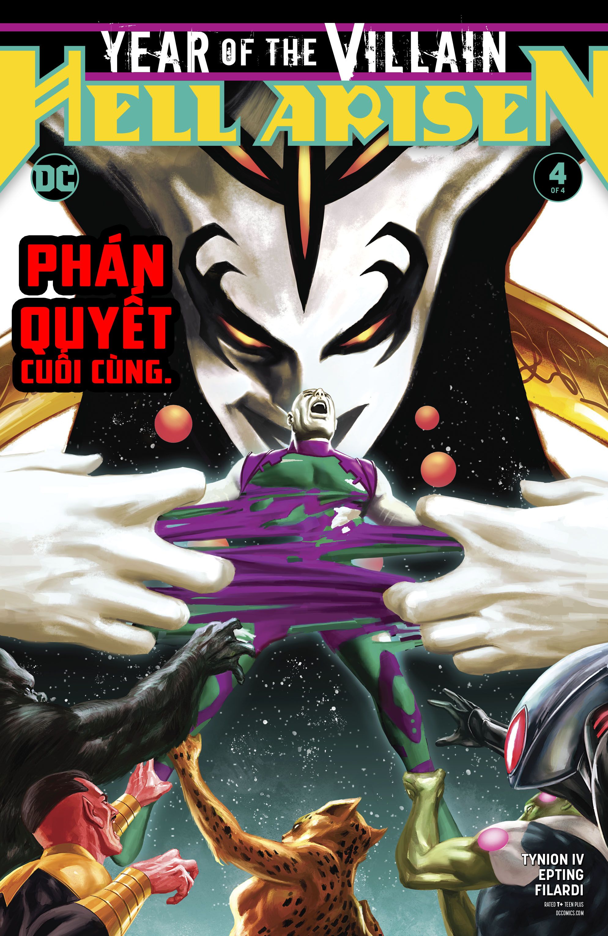 Bìa truyện Year of The Villains: Hell Arisen