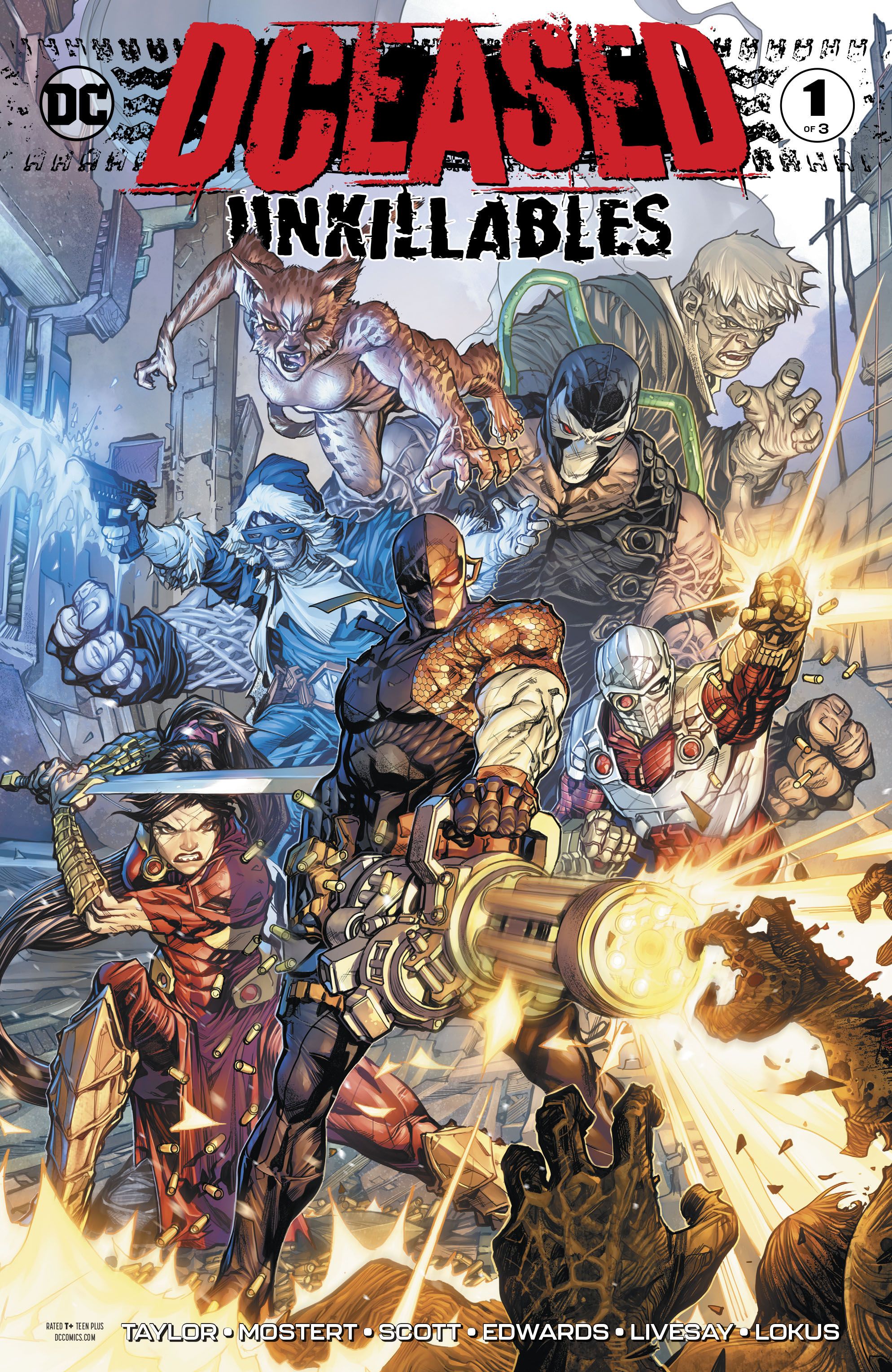 Bìa truyện DCeased – Unkillables